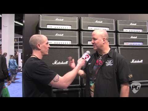NAMM '11 - Marshall AFD100 Slash Signature Head