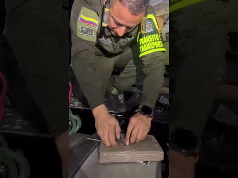 🚨🚛 Incautan 710 kilos de cocaína en la vía La Paila–Armenia.