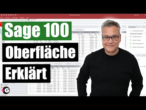 Sage 100 ERP - Rundgang in der Warenwirtschaft - Look & Feel