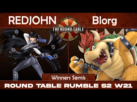 RTR S02 W21 | REDJOHN (Bayonetta) vs Blorg (Bowser) | Winners Semi-Final | SSBU Ultimate Tournament