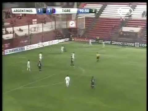 46' ST - Gol de Diego Ferreira - Argentinos 1 vs Tigre 2