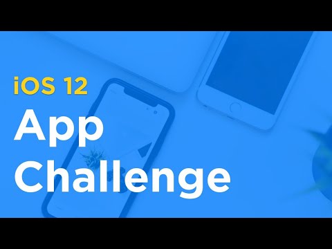 Weekend iOS 12 App Challenge - 9-14-18 (Xcode 10 + Swift 4.2) thumbnail