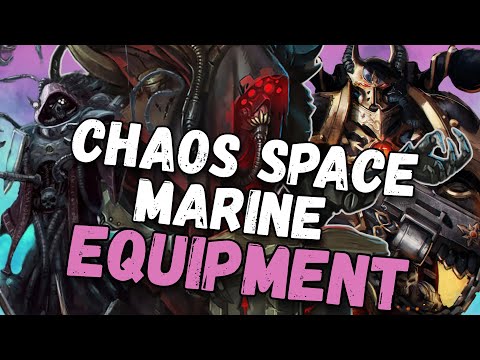 How do Chaos Space Marines get Armor and Weapons? Warhammer 40k Lore | Uncle Sam