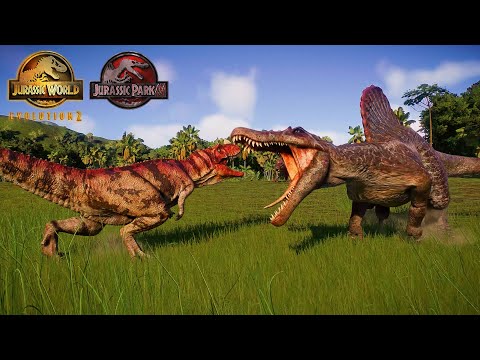 Original Skins For All 14 Dinosaurs In Jurassic Park 3 Chaos Theory - Jurassic World Evolution 2