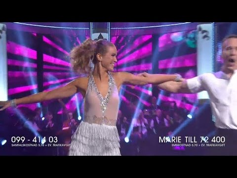 Marie Serneholt i en jive - Let’s Dance (TV4)