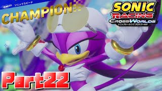 【ソニックレーシングクロスワールド】メカニックお姉さん！レースを制するのはテクニックよ！！/SONIC RSCING CROSS WORLDS Ec_POW Game Live part22