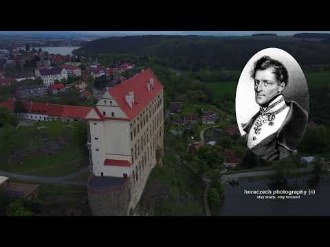 Plumlov castle drone HD ENG