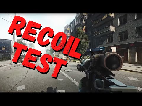 ESCAPE FROM TARKOV RECOIL TEST