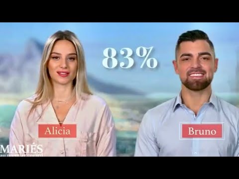 Mariés au premier regard, Alicia et Bruno. annonce mariage