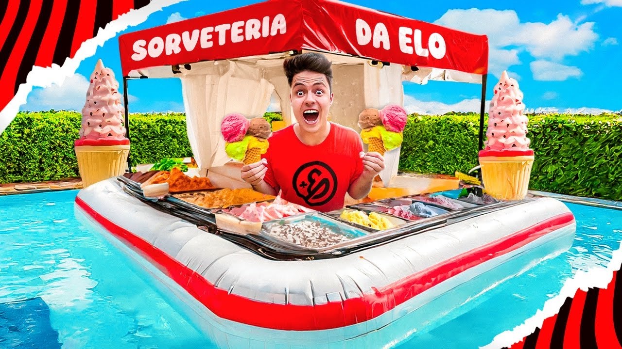  CONSTRUI UMA SORVETERIA AQUÁTICA DA ELO! video's thumbnail by Enaldinho