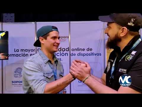 Mc Tecno en ConArte junto a Edgar Aguirre, un sueño cumplido!