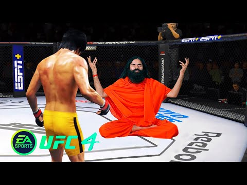 UFC4 Bruce Lee vs Baba Khan EA Sports UFC 4 PS5