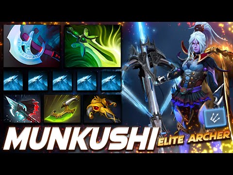 Munkushi Drow Ranger Elite Archer - Dota 2 Pro Gameplay [Watch & Learn]