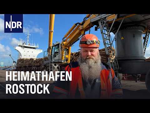 Video Thumbnail: Unterwegs im Hafen von Rostock | Nordstory | NDR Doku
