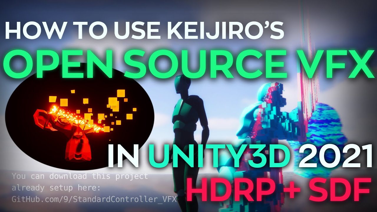 How to Import Free Open Source Assets from GitHub Into Your Unity3D Project using Keijiro's VFX