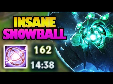 SPELLBINDER IS THE BEST SNOWBALLING ITEM FOR VEL'KOZ MID LANE SEASON 9 - League of Legends? -