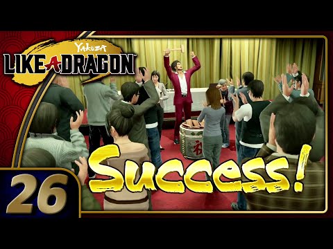 Yakuza: Like A Dragon | Success! | Part 26 (PC, Let's Play, Blind)