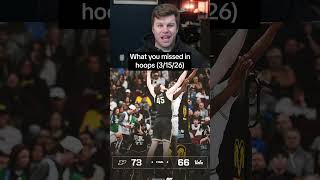 What You Missed In Hoops (3/15/26)