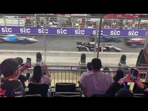 Formula 2 Crash Saudi Arabia 2021 #f1 #f2Jeddah #crash #fittipaldi #pourchaire