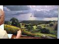 Creating An Epic 5 Foot Landscape Part 1 Oil Painting DEMO
