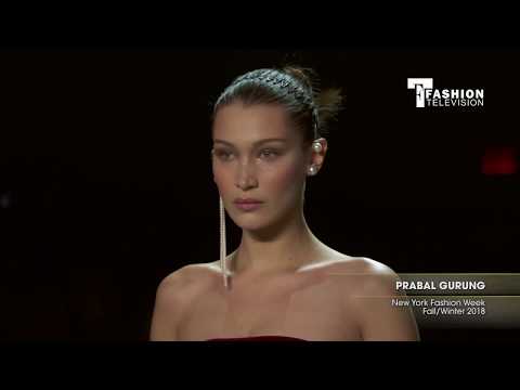PRABAL GURUNG New York Fashion Week Fall/Winter 2018