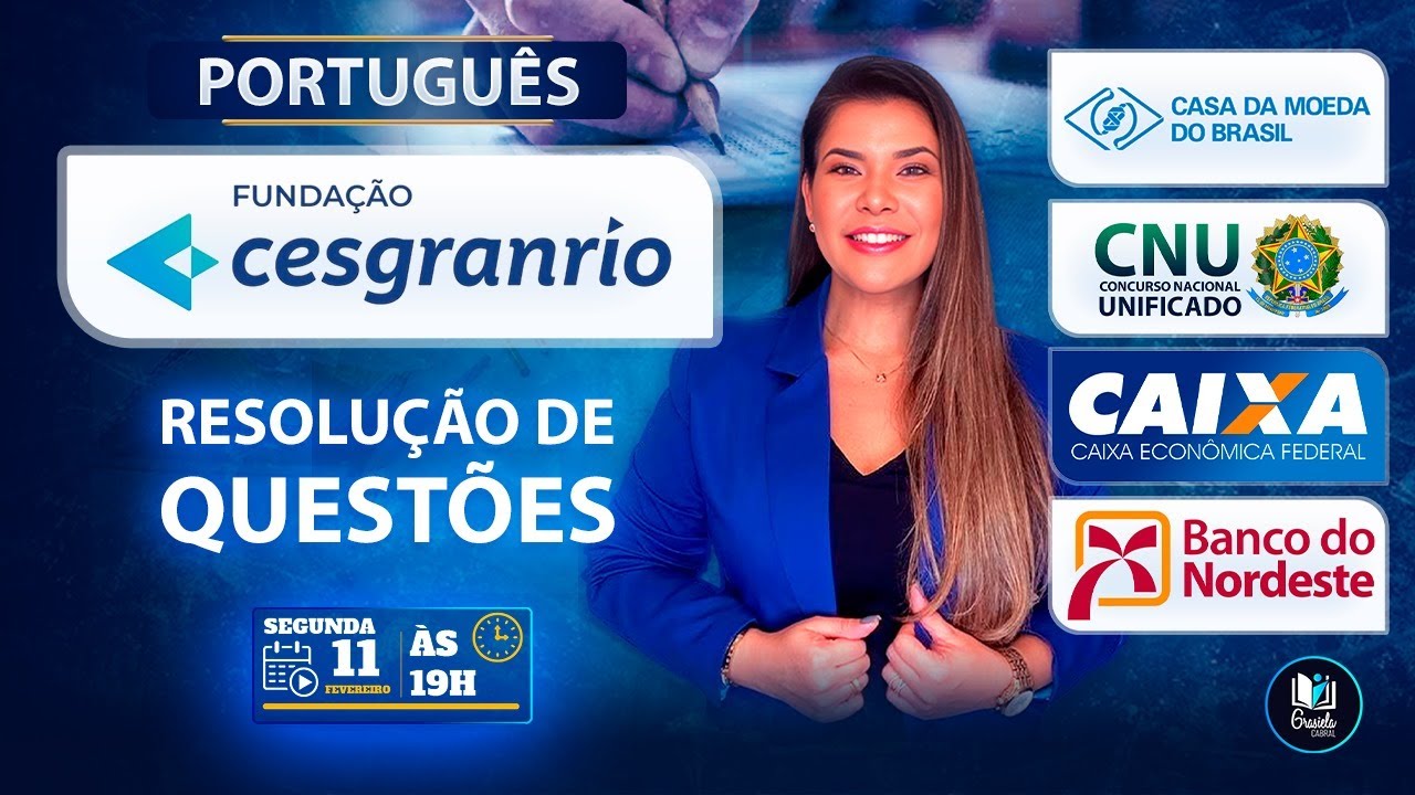 LIVE #243 - CESGRANRIO - RESOLUÇÃO DE QUESTÕES - PORTUGUÊS