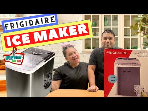 How to Install and Use "Frigidaire Stainless Steel Counter Top Ice Maker"