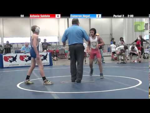 SCHOOLBOY 98 - Antonio Saldate vs. Cameron Hegel