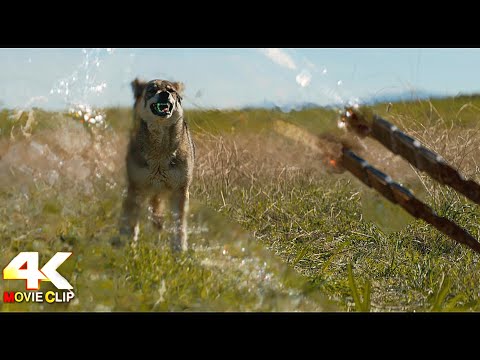 Prey (2022) - Predator va Wolf scene [4K 60fps]