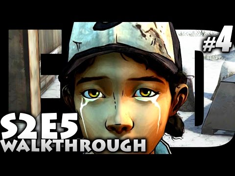 Walking Dead S2 Episode 5 "No Going Back" Ending Part 4 Walkthrough TWD