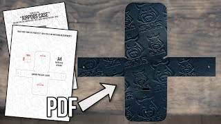 Best way to transfer PDF template onto Leather💼