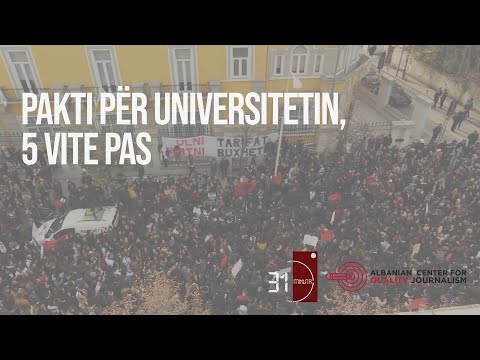 Pakti për Universitetin, 5 vite më pas