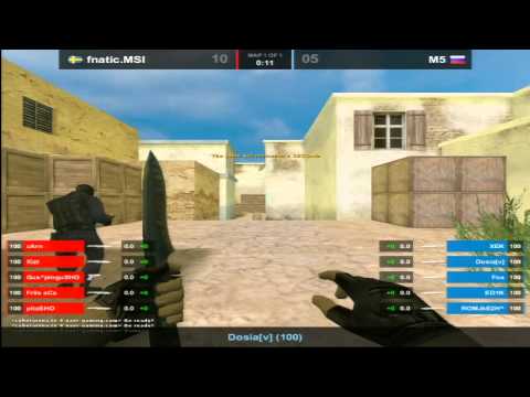 fnatic vs M5 MSI Beat It! RU 2011