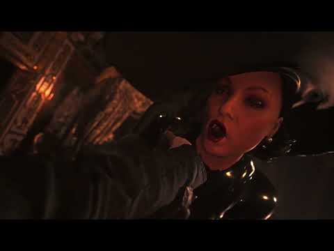 Lady Dimitrescu Latex Bodysuit Resident Evil Village Mod Gameplay pt3