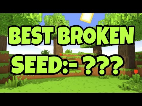 Mc addon - Best Broken Seed Spawn Ever In Minecraft