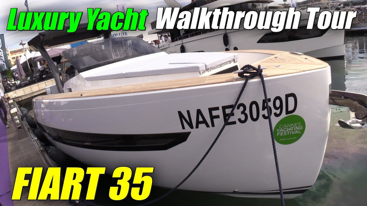 Fiart 39 Sea Walker Motor Yacht - Walkaround Tour - 2021 Cannes Yachting Festival