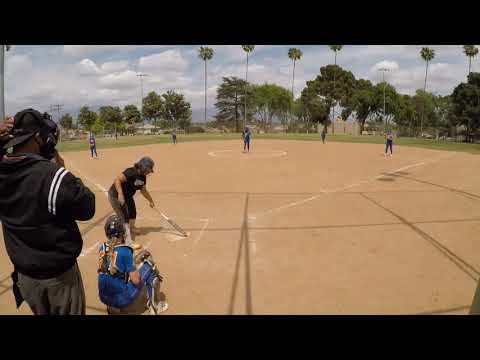 Unbelievable Reaction! Micayla Turi (Cal Cruisers 14U) Line Drive Defense vs Ladyhawks 18U!