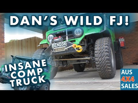 Daniel's 74 FJ40 Run Down Holden injected 5ltr GU Coils 37” Procomp MTS Procomp Alloy Beadlocks