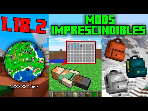 Zoku y Xiri - ✅Top 10 very USEFUL MODS that you NEED for MINECRAFT 1.18.2👌Pack of Essential, Essential Mods💥