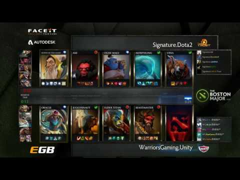 WG.Unity vs Sig.Trust - Boston Major Qualifiers - Southeast Asia - @BlazeCasting & @Lumi