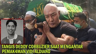 Download lagu Deddy Cries While Accompanying Vidi Aldiano's Funeral || Among His Friends, Deddy Is the Saddest mp3