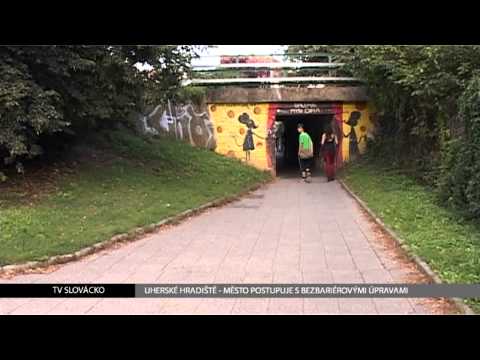 TV Slovácko: Uherské Hradiště - Město postupuje s bezbariérovými úpravami