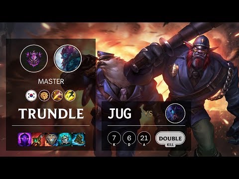 Trundle Jungle vs Rek'Sai - KR Master Patch 10.3