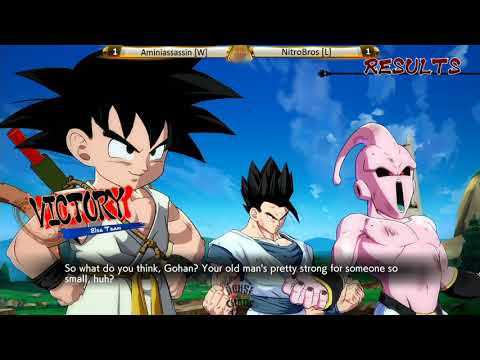 Dragon Ball Fighterz - TSL 68 - Aminiassassin vs NitroBros GF'S [ AMAZING INTENSE GRAND FINALS ]