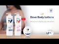 NEW Dove Body Love Lotions I 48 Hr Deep Hydration For Skin