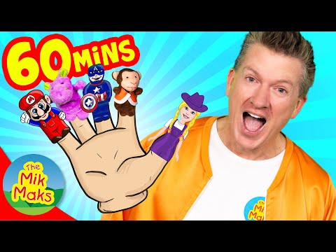 2023 Kids Songs Collection with Finger Family & Wheels On The Bus | The Mik Maks