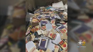 Schoolbooks, Novels Tossed In The Trash