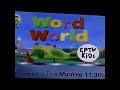 VERY RARE PBS Kids WordWorld CPTV Kids Promo 2008 INCOMPLETE