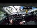 2012 VW Passat 7 2 0 TDI DSG POV Drive City Onboard