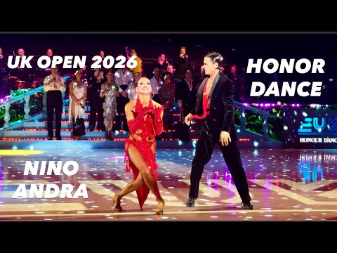 Honor Dance UK OPEN 2026 | Nino Langella - Andra Vaidilaite | Professional Latin 